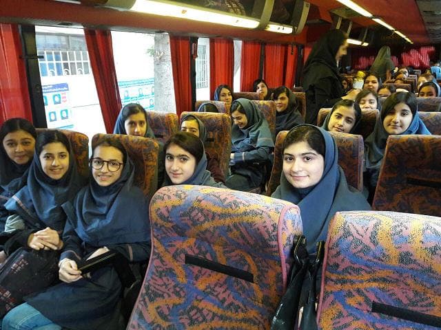 برگزاری اردوی یک روزه رامسر  دبیرستان دوره اول اندیشه های شریف